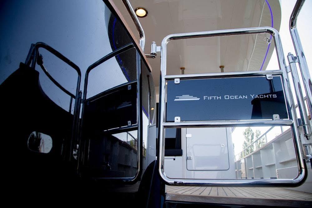 Fifth Ocean Yachts 24m Displacement Explorer Yacht, 2014, sleek design and modern features.