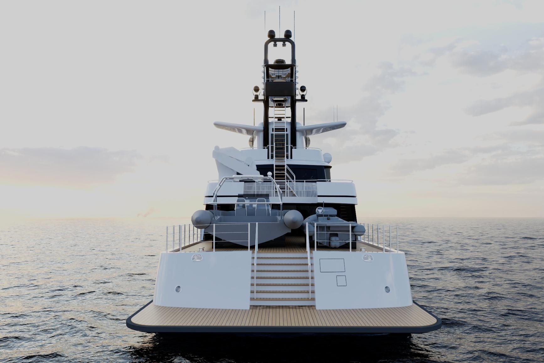 Luxurious 1988 Feadship Twin Screw Diesel Yacht on open sea at sunset.