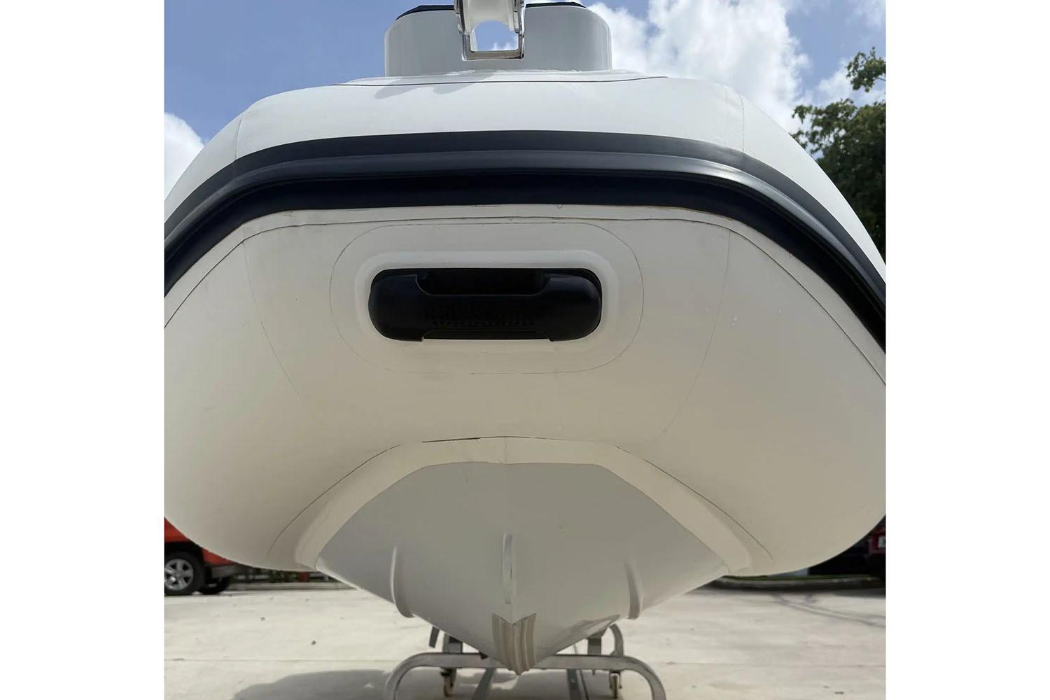 Manufacturer Provided Image: Front view of 2025 East Marine 320 boat, showcasing sleek design and modern features.