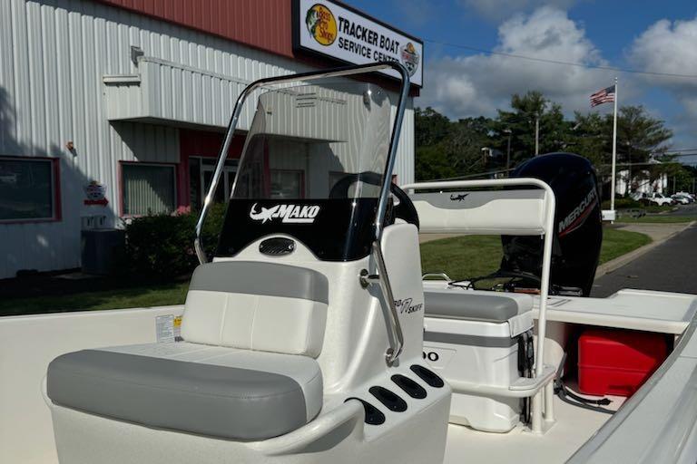 2026 Mako Pro Skiff 17 CC boat at Tracker Boat Service Center.