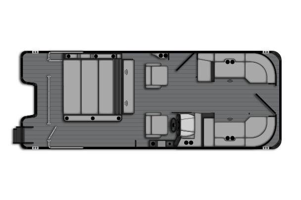 2026 Bentley Pontoons Legacy 223 Swingback