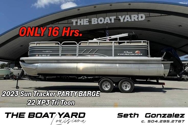2023 Sun Tracker Party Barge 22 RF XP3