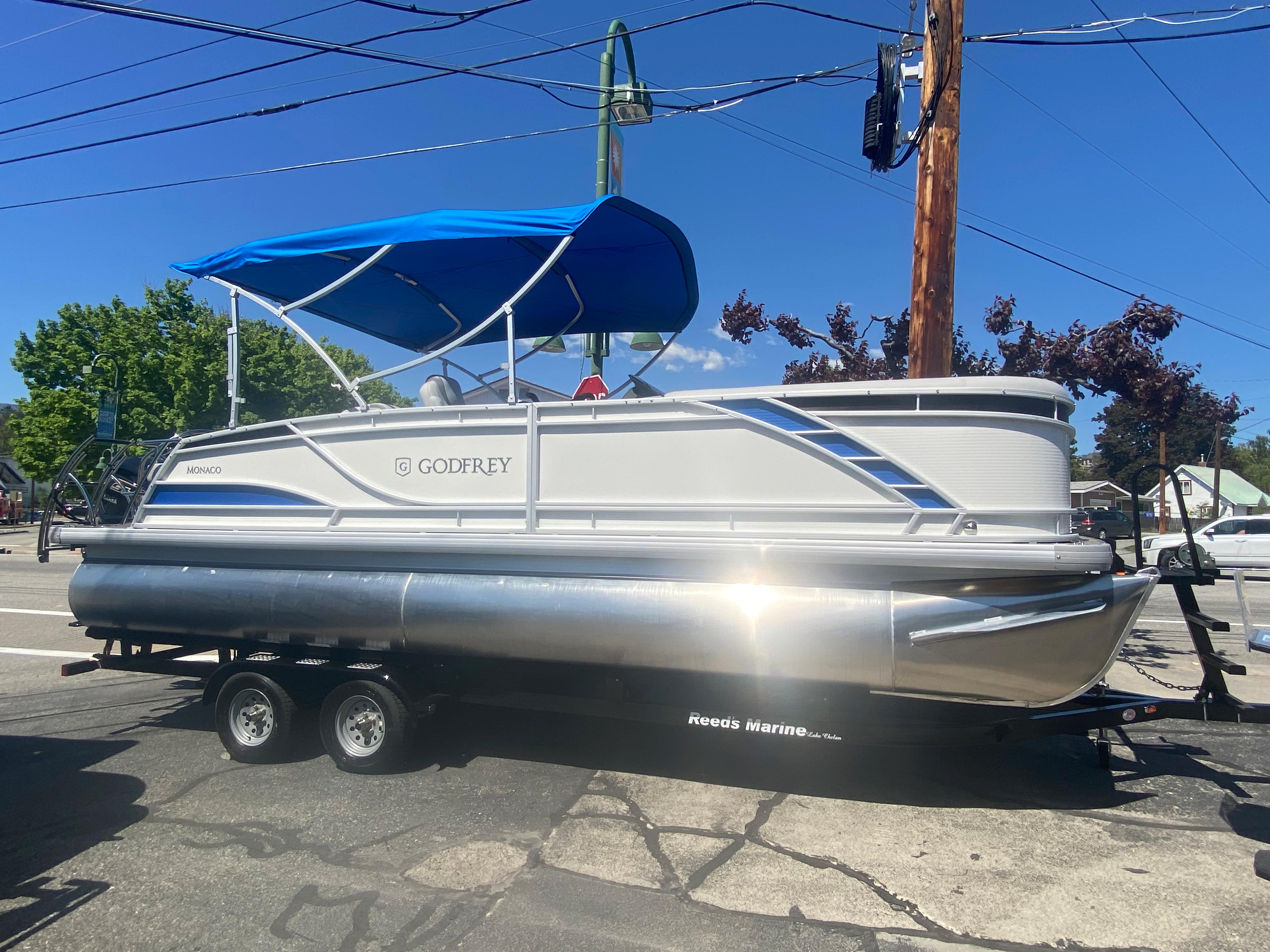 2023 Godfrey Monaco 235 Rear Lounge