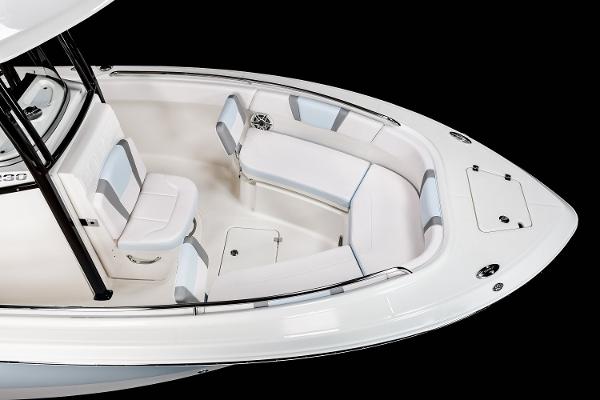 Manufacturer Provided Image: 2025 Robalo R232 Explorer boat with spacious seating and sleek design.