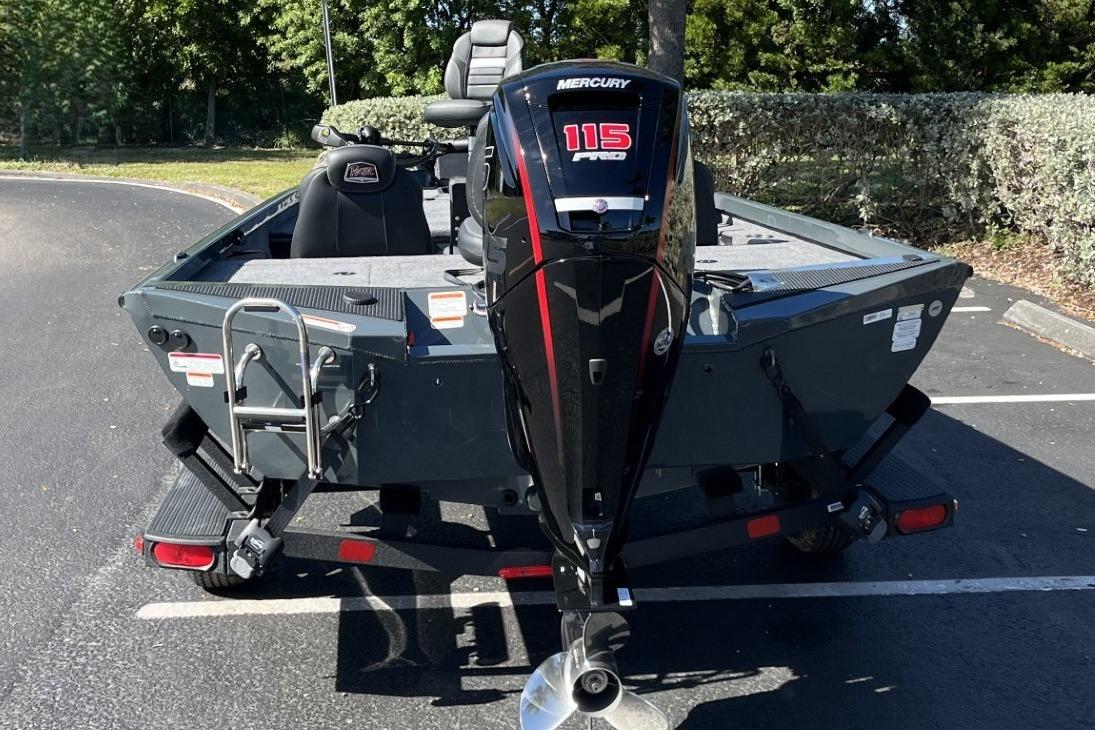 2026 Ranger RT188P boat with Mercury 115 Pro XS engine, parked outdoors.