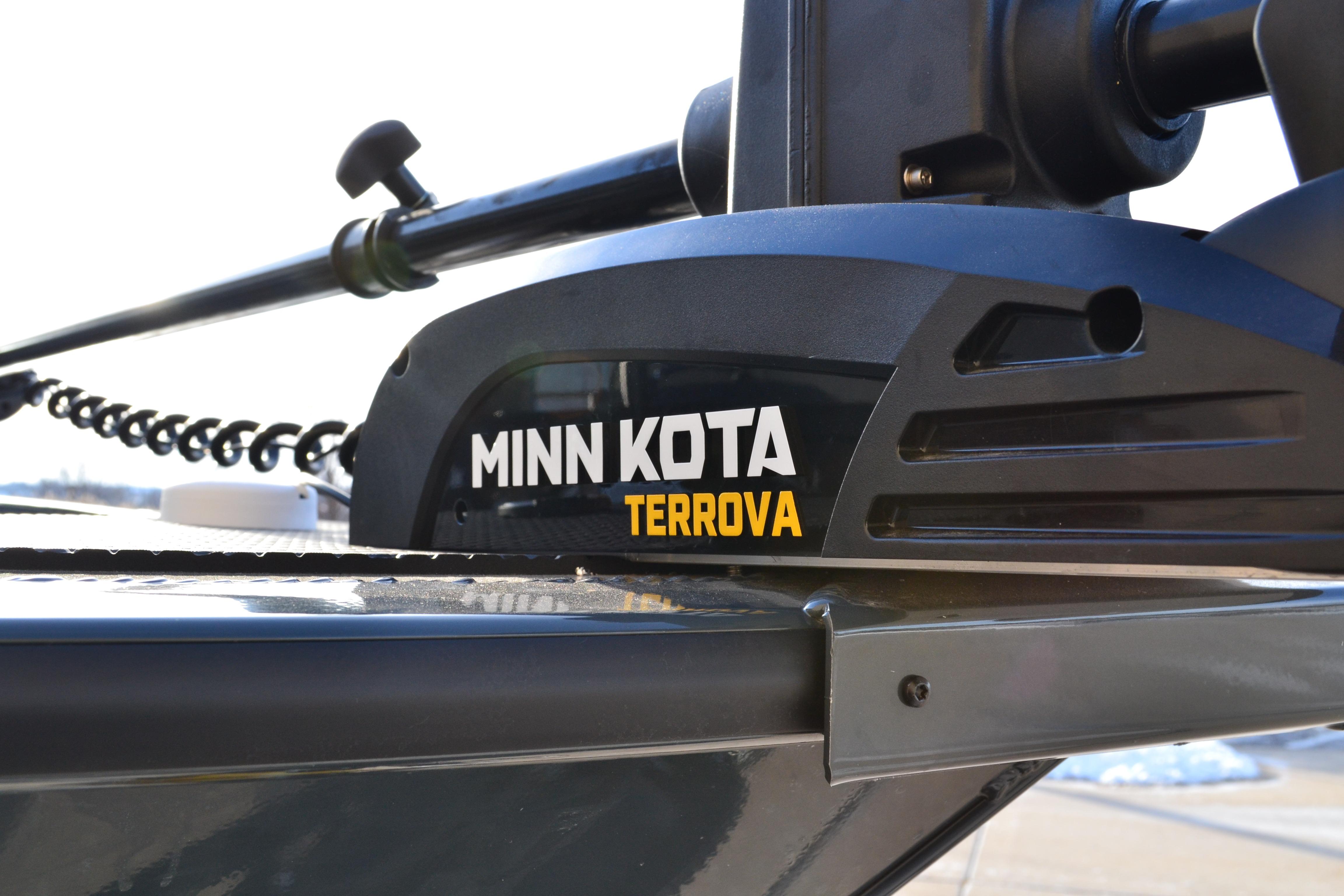 Minn Kota Terrova motor on 2026 Ranger VX1888 WT boat.