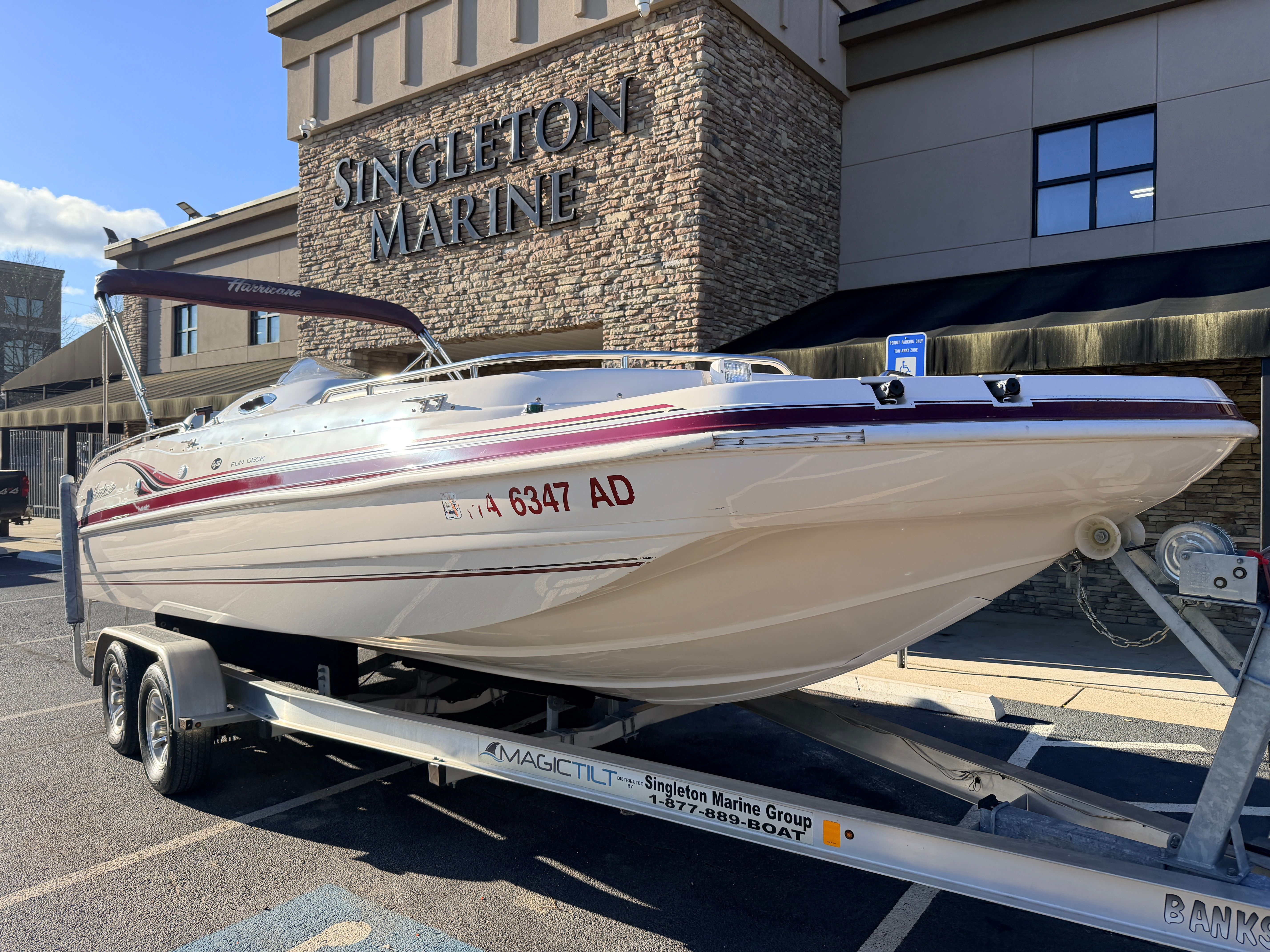 2002 Hurricane Fundeck 232 GS
