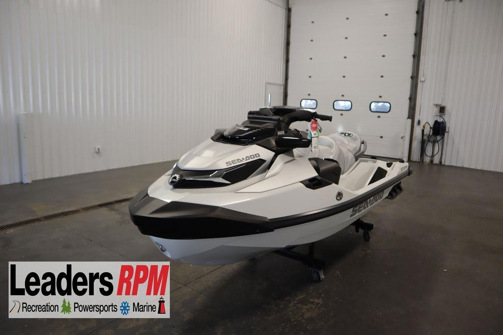 2026 Sea-Doo GTX Limited 325 jet ski in showroom, Leaders RPM logo visible.