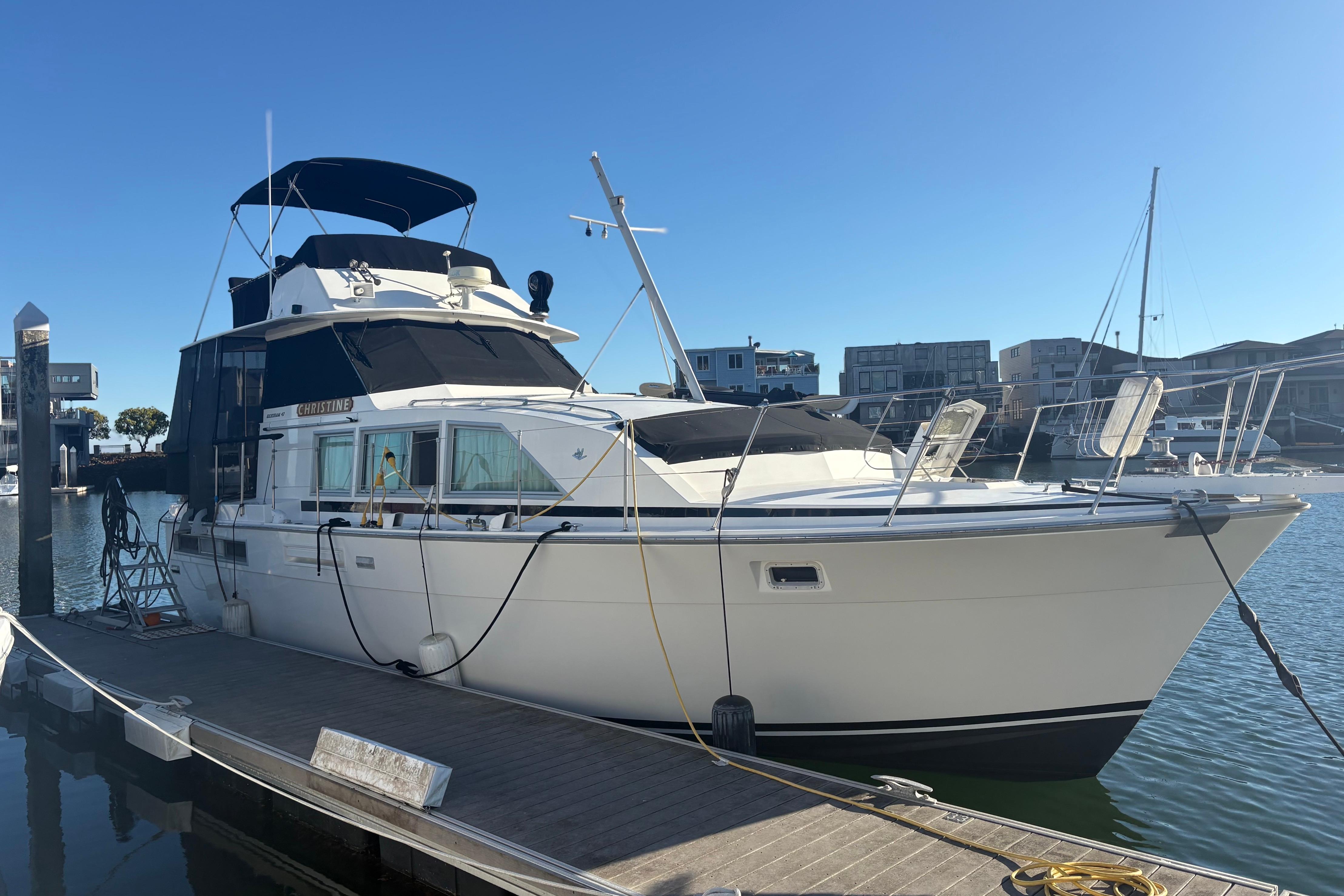 1977 Bertram 42 Flybridge Motor Yacht