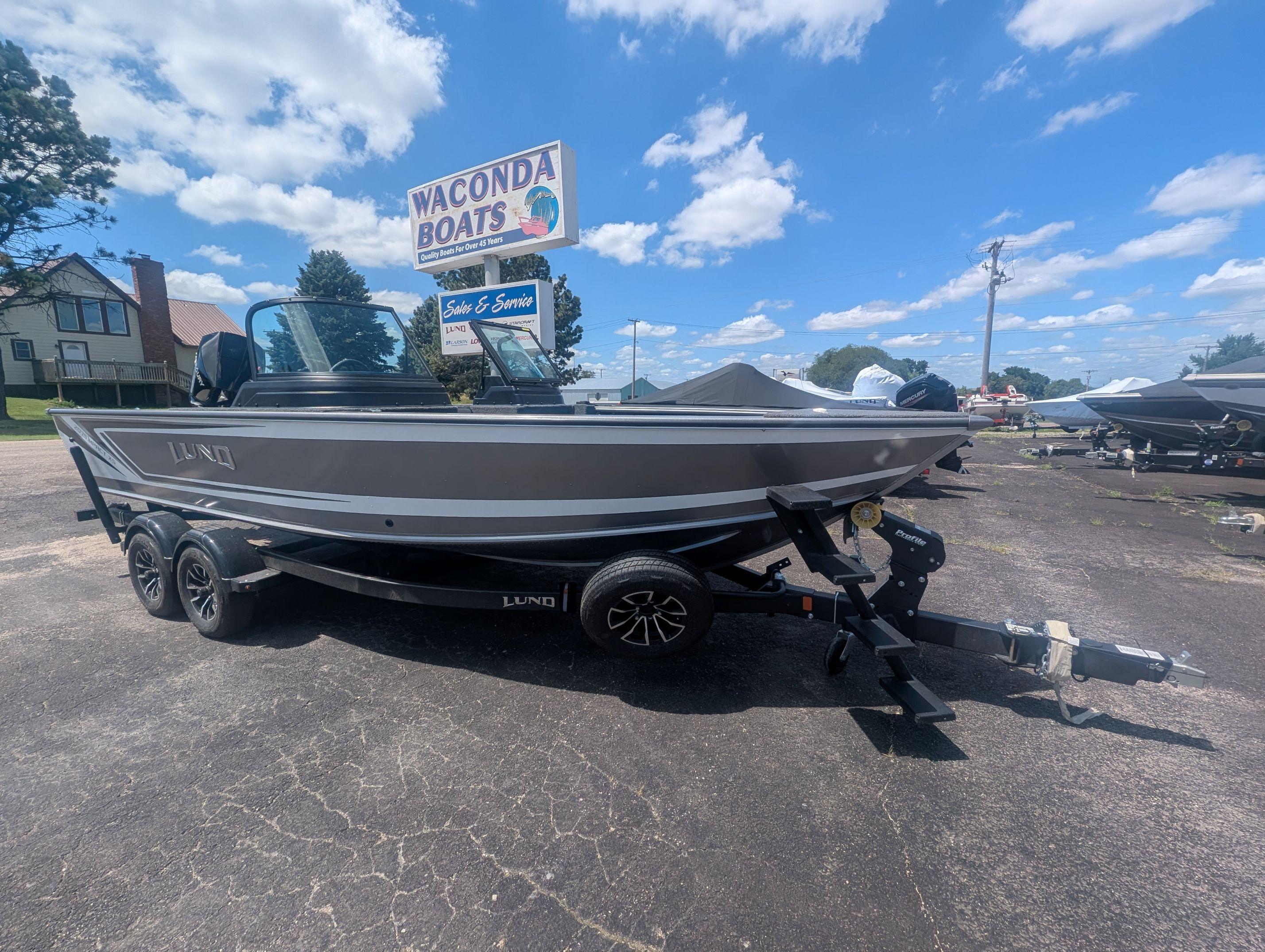 2026 Lund 2075 Impact XS Arctic White In stock waconda boats