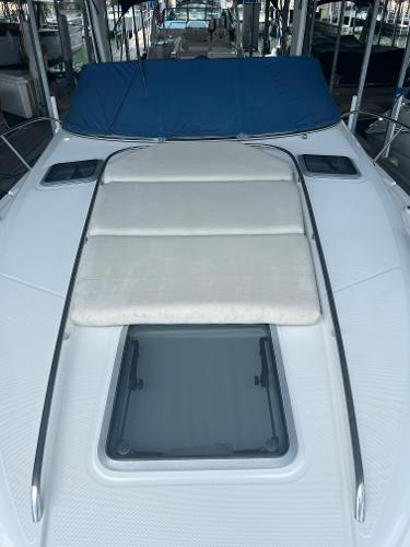 Chaparral Signature 310 boat, 2008 model, front deck view.