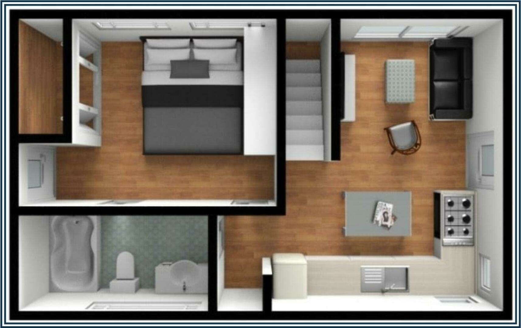 2019 Harbor Home Cozy Cottage 52' x 16' Tiny Boat - Image 9