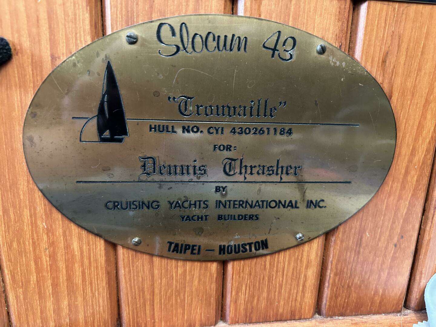 1984 Slocum 43 - Image 2