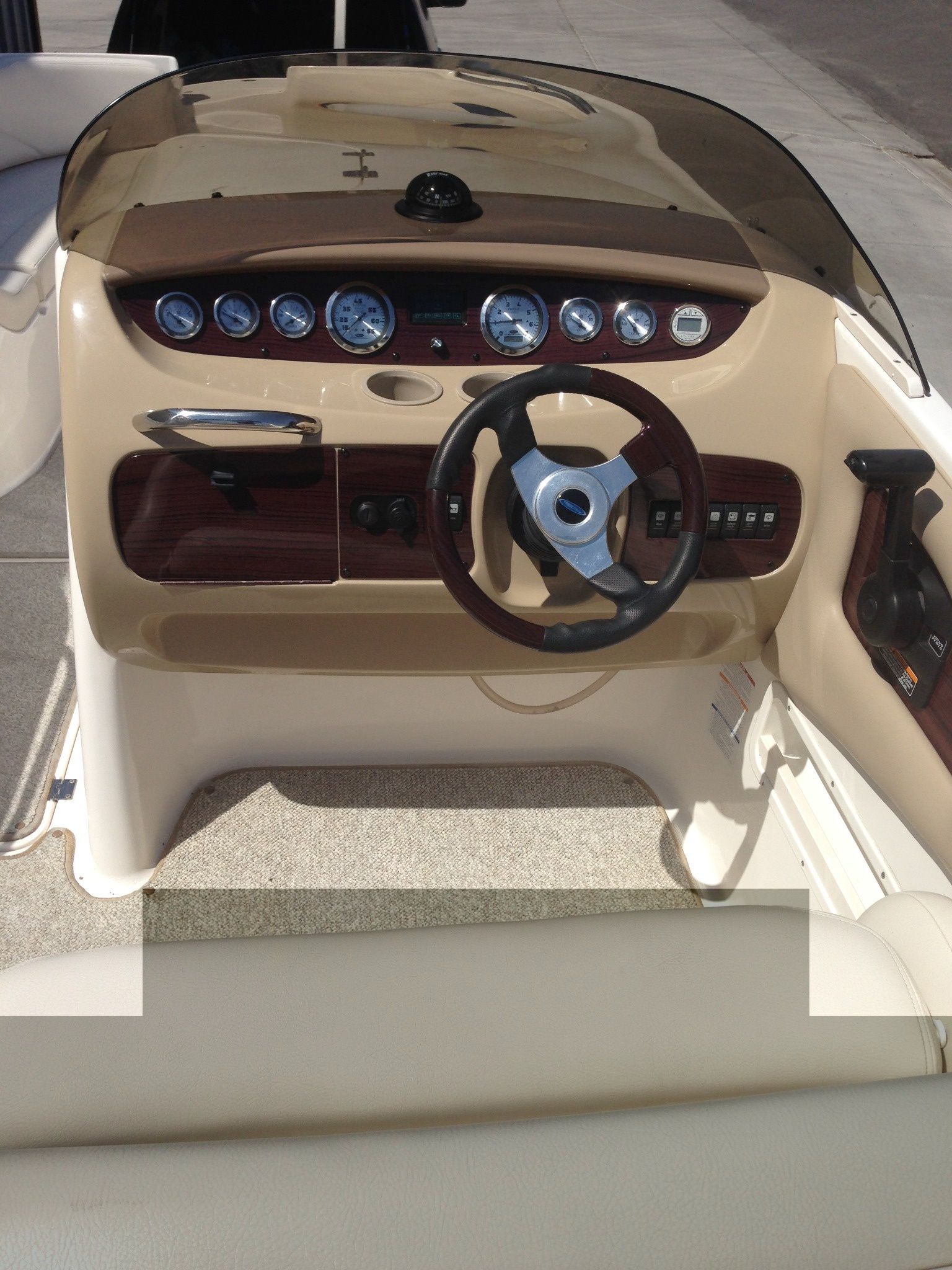 Interior view of 2003 Chaparral Sunesta 242 boat.