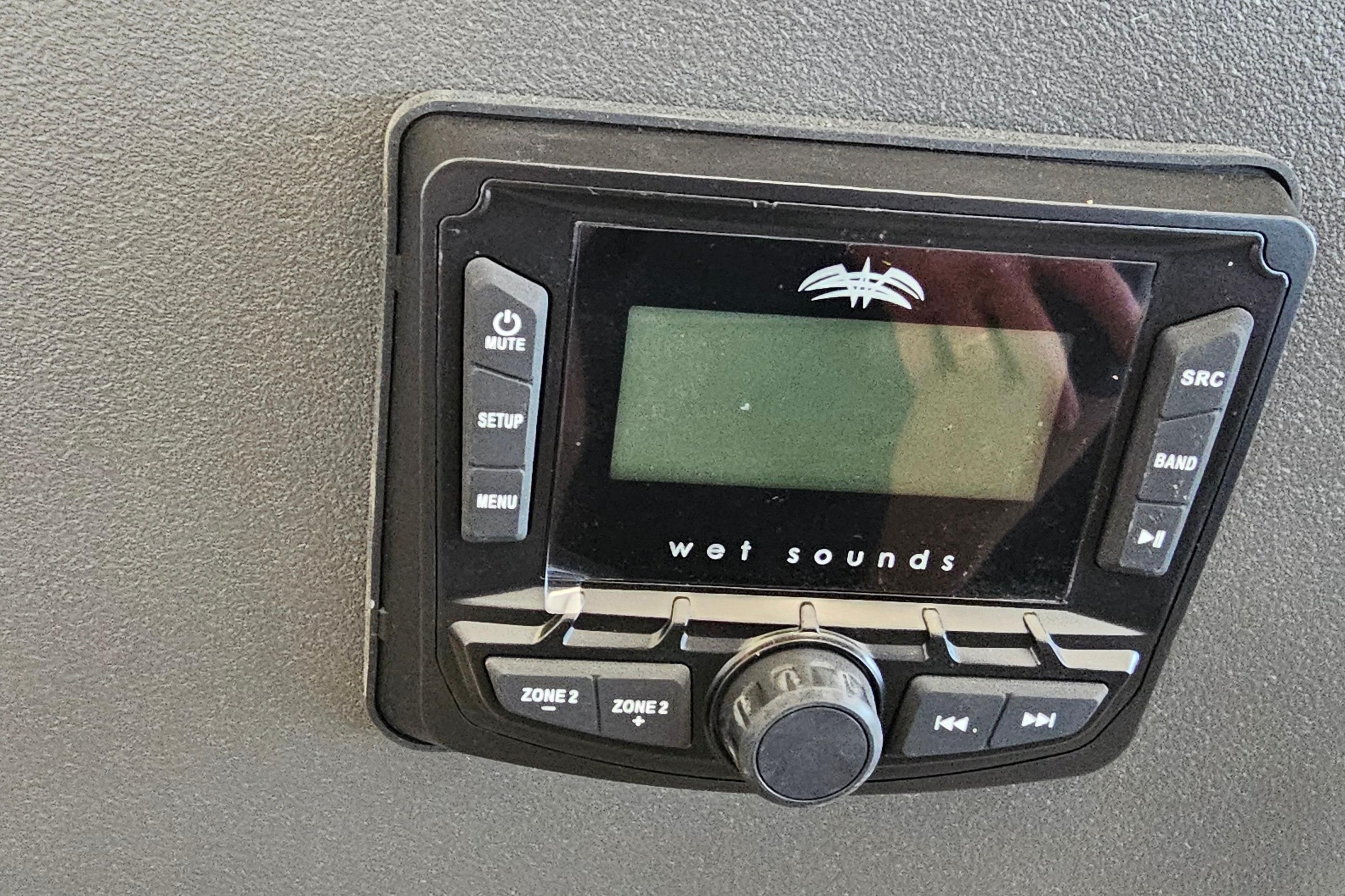 Wet Sounds audio system on 2026 Sun Tracker Bass Buggy 16 XL Select boat.