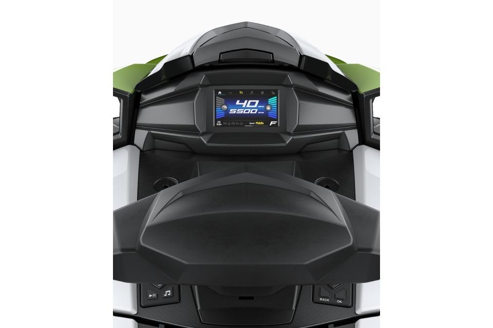 Manufacturer Provided Image: Dashboard of 2026 Yamaha WaveRunner VX Deluxe, featuring digital display and controls.