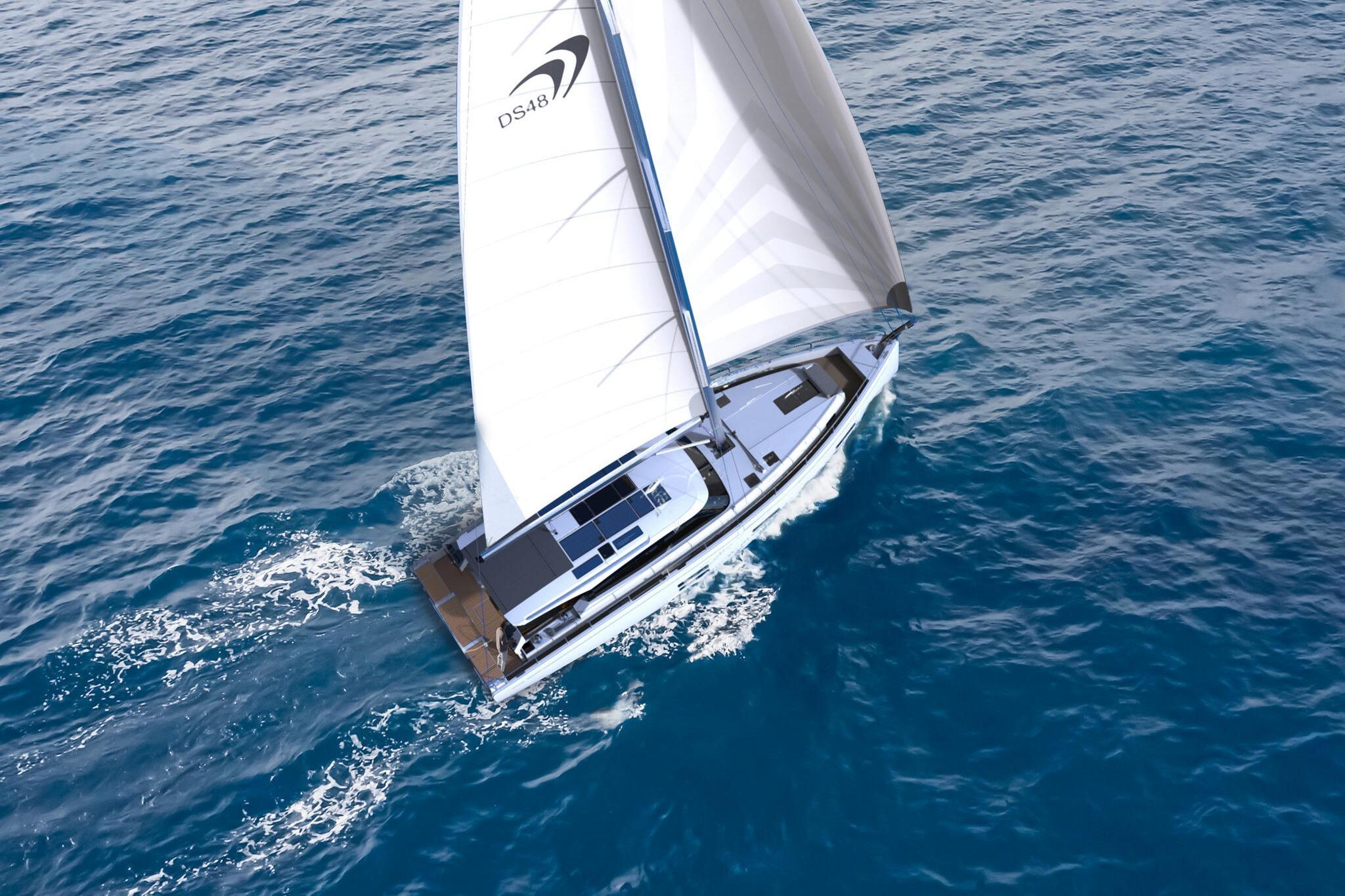 2026 Moody 48 deck saloon