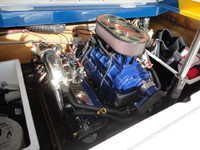 Engine of a 2002 Lavey Craft 2750 NUERA boat.
