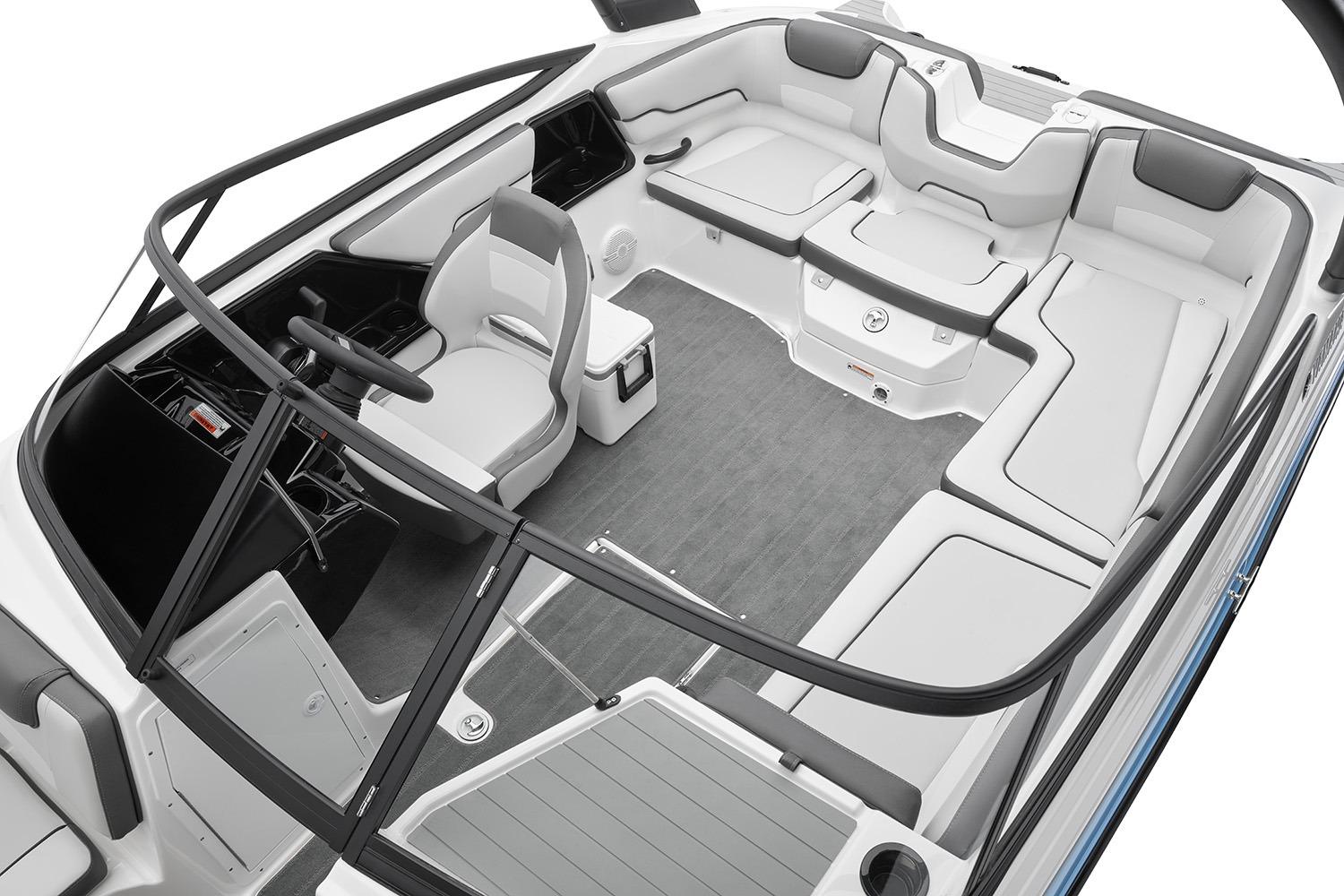 Manufacturer Provided Image: 2026 Yamaha Boats AR190 interior with spacious seating and modern design.