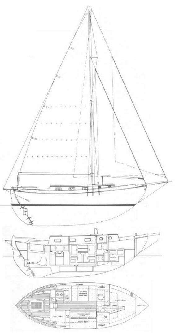1975 Westsail 32 - Image 2