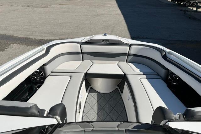 2021 Yamaha Boats 275SD interior with spacious seating and modern design.