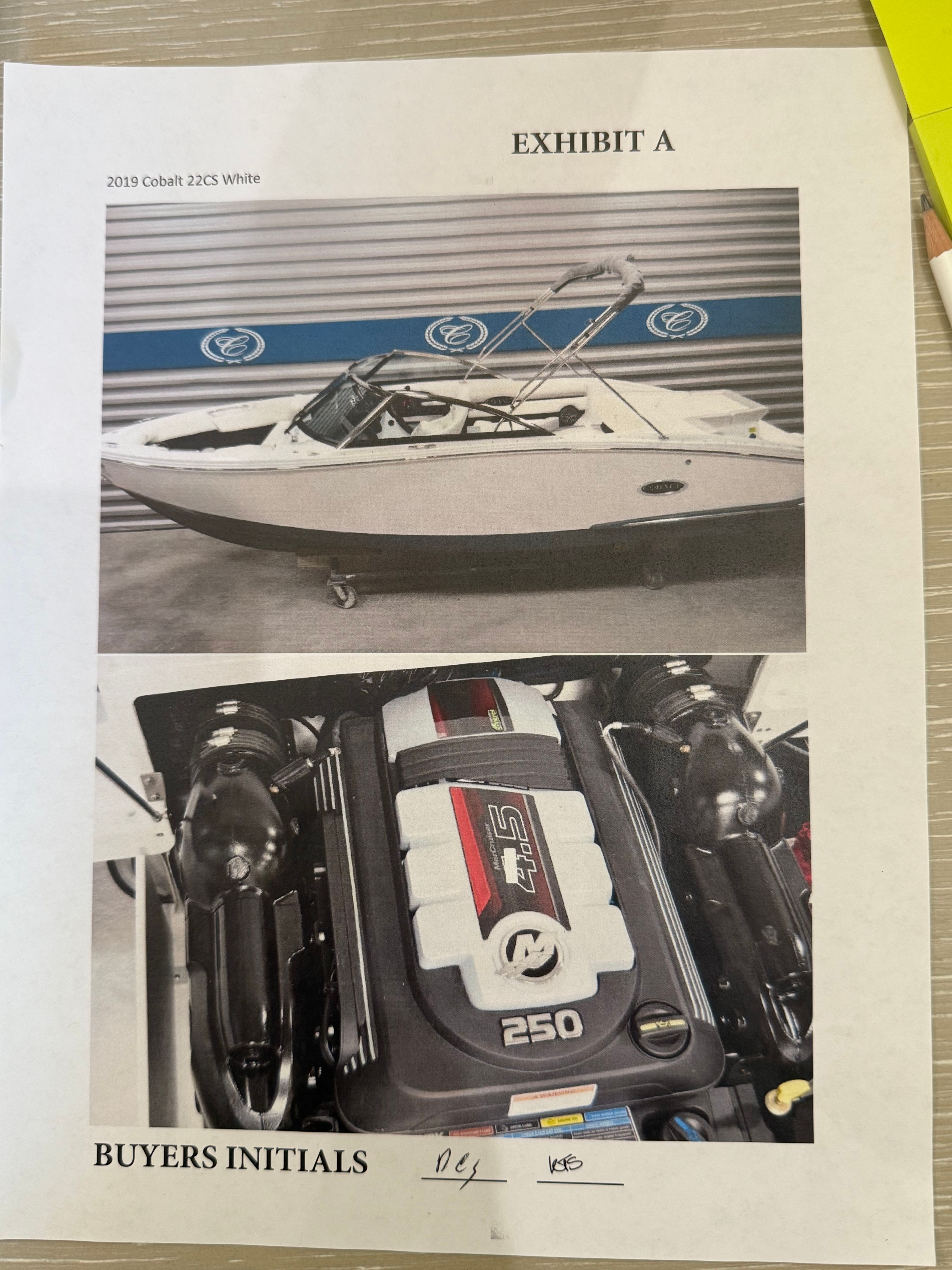 2019 Cobalt CS22 Bowrider - 2