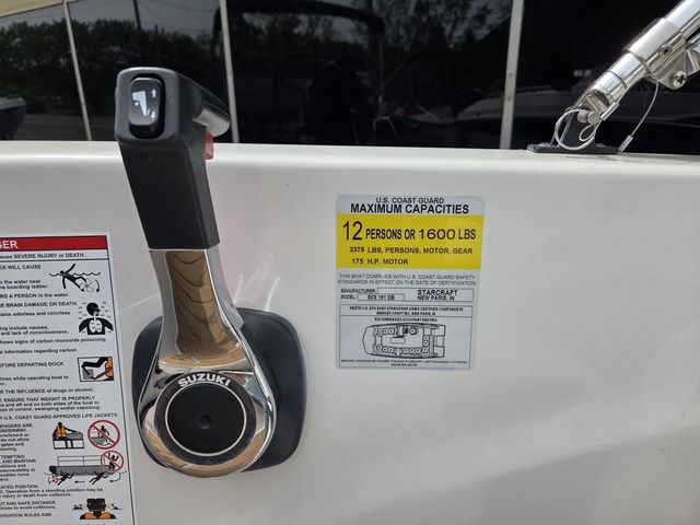 2026 Starcraft SVX OB 191 w/140hp and Trailer - 23