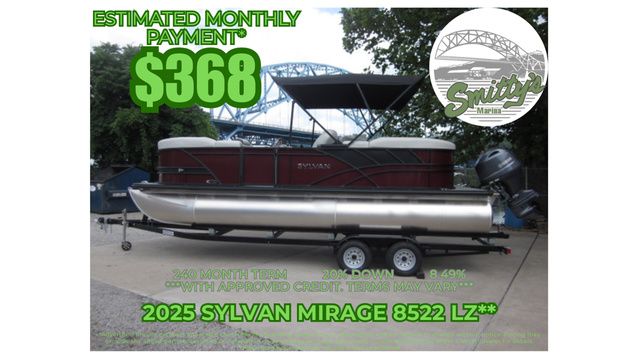 2025 Sylvan Mirage 8522 LZ