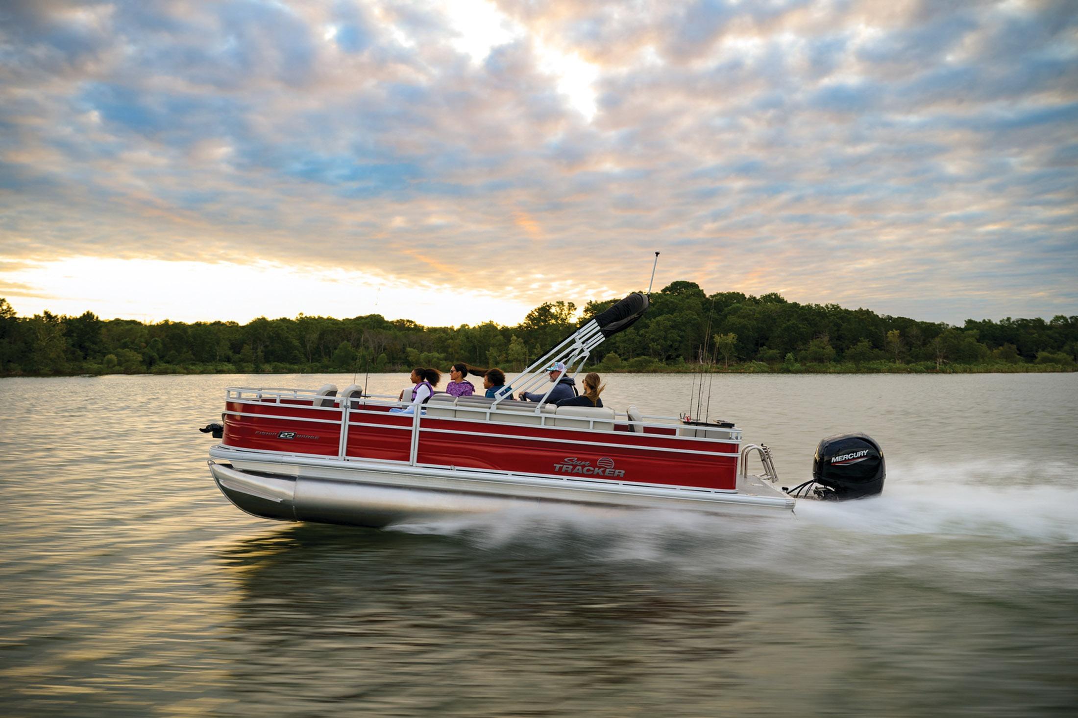 2026 Sun Tracker Fishin' Barge 22 DLX - 3