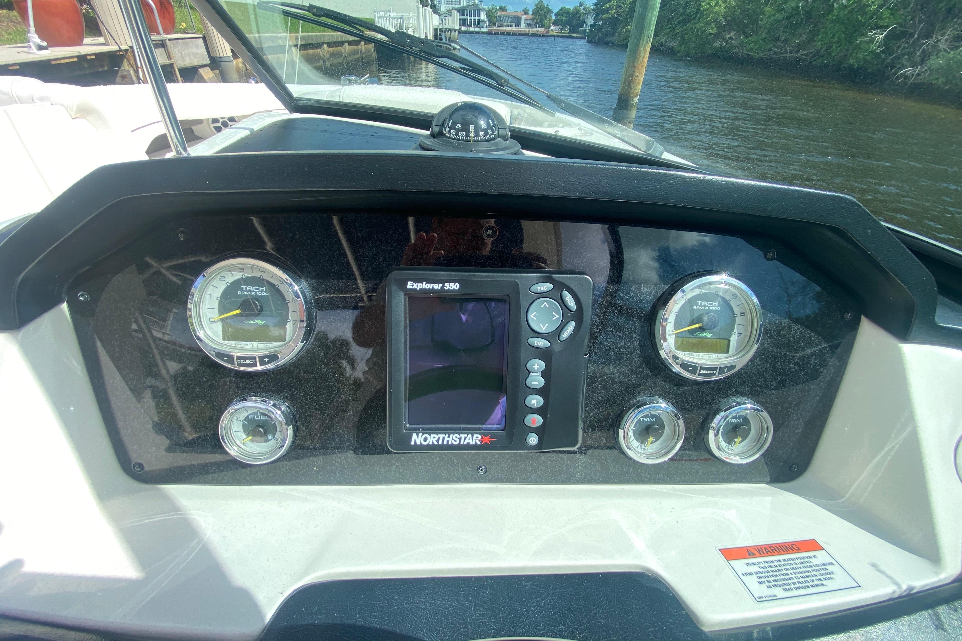 Dashboard with Northstar Chartplotter