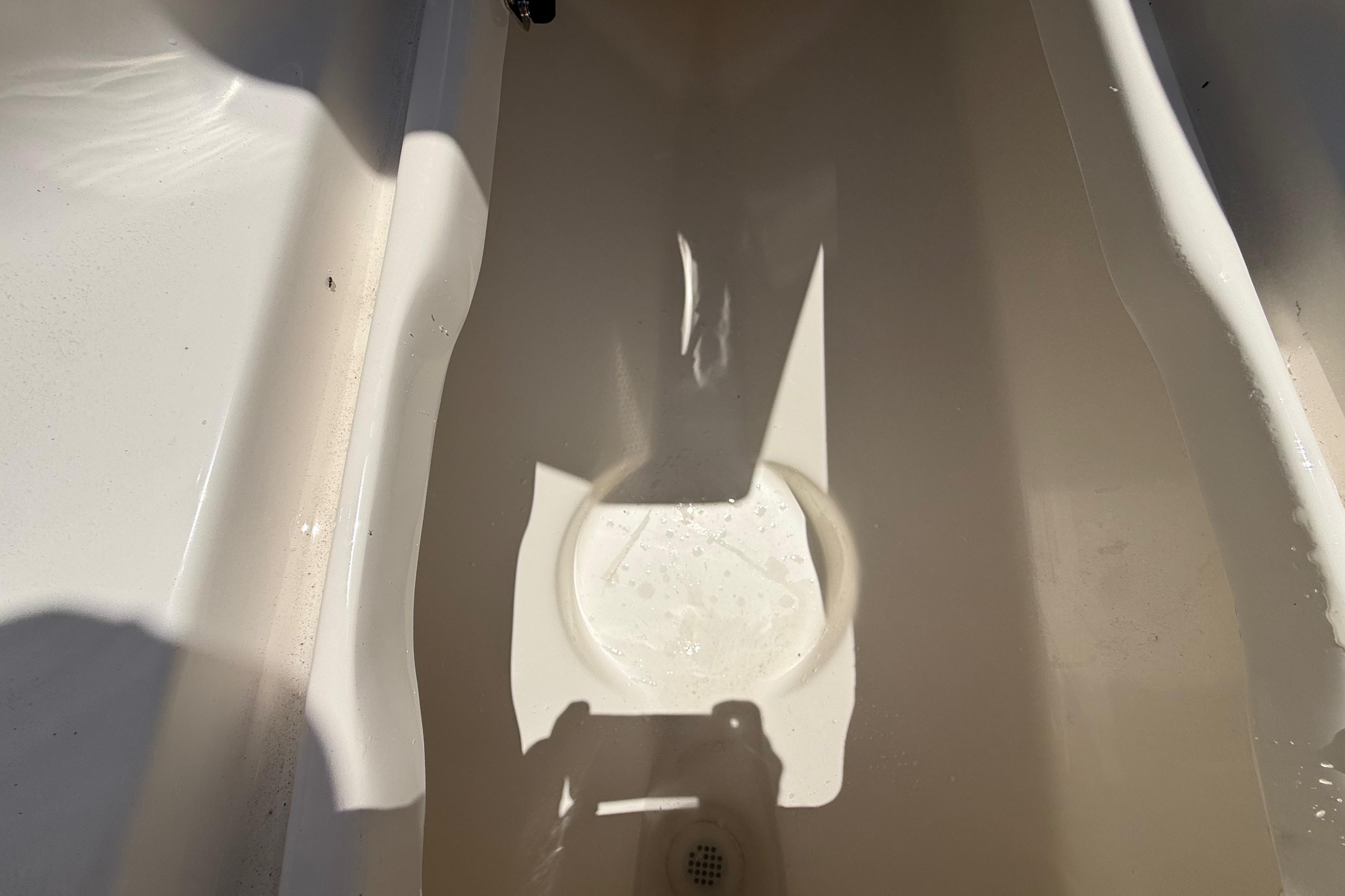 Interior view of a 2027 Key West 249 FS boat, showing clean white surfaces.