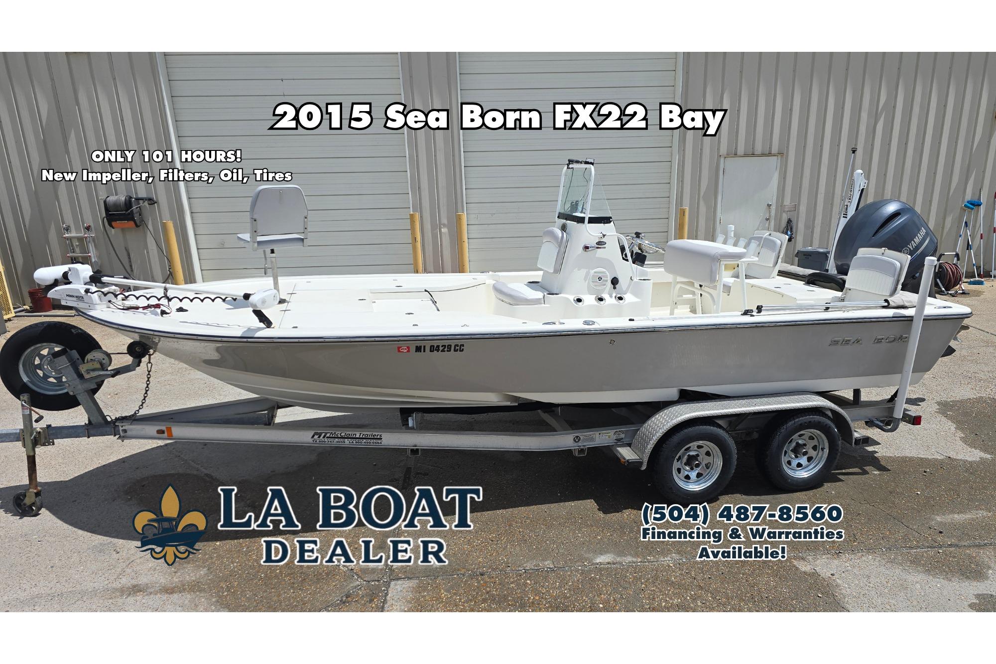 2015 Sea Born FX22 Bay