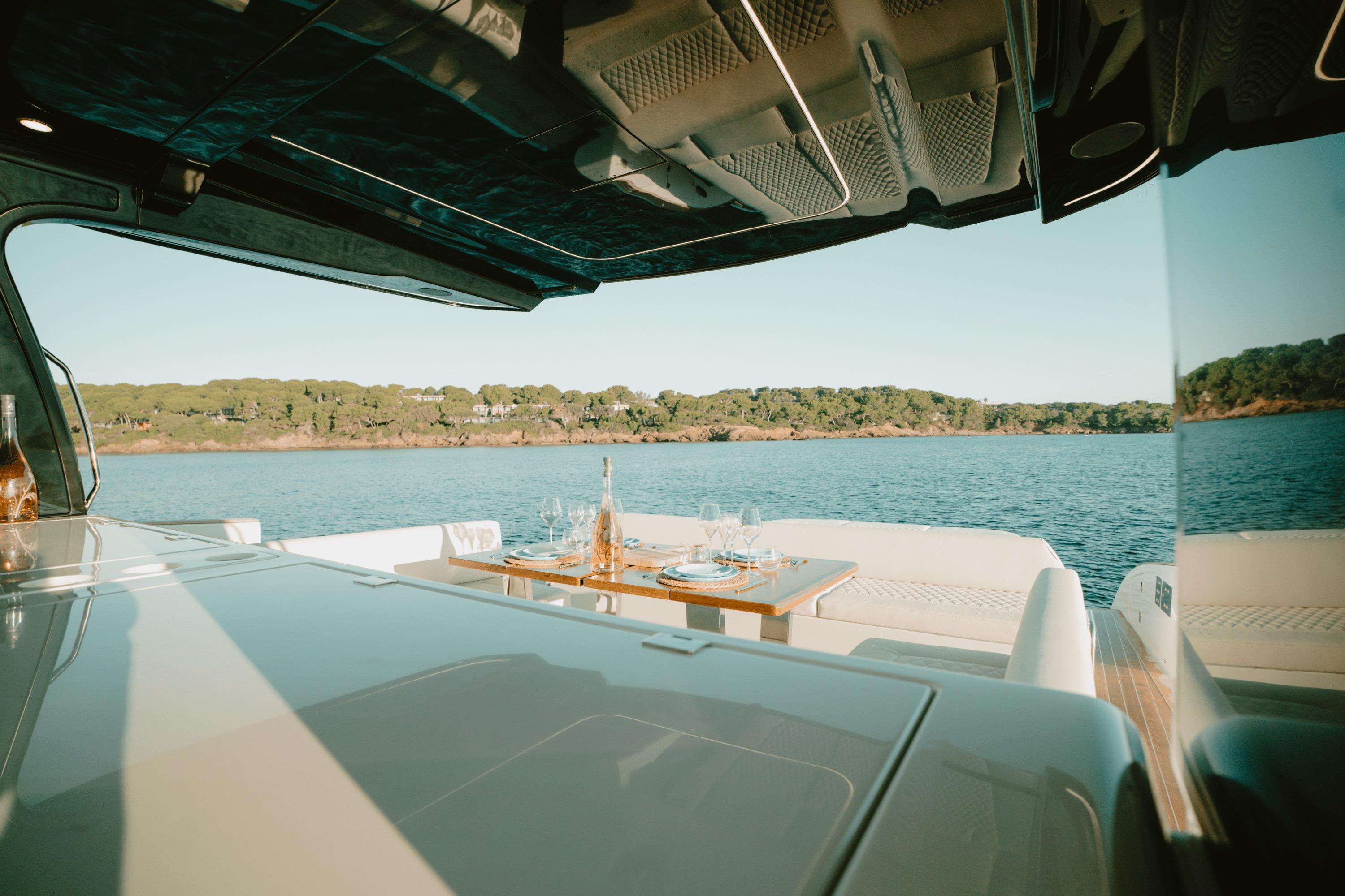 2025 Solaris Power 52 yacht for sale in the south of France on the Mediterranean coast