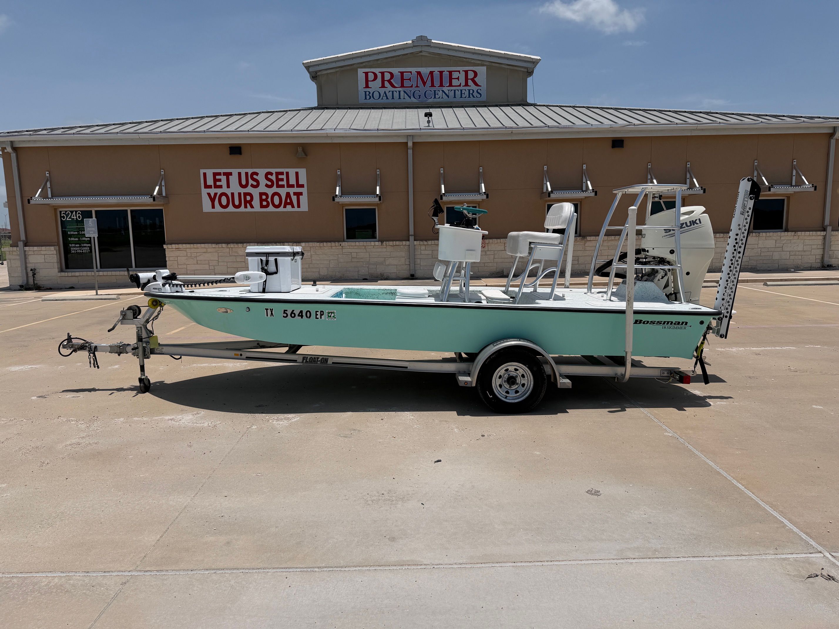 2019 Bossman 18 Skimmer
