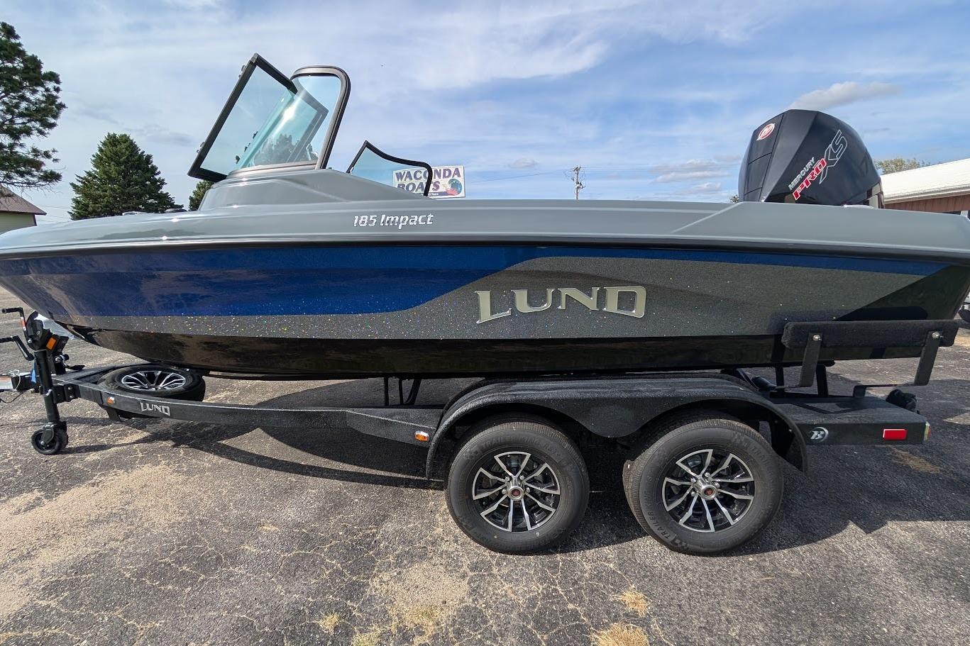 2026 LUND 185 IMPACT GL BLUE SILVER LOCATED AT WACONDA BOATS