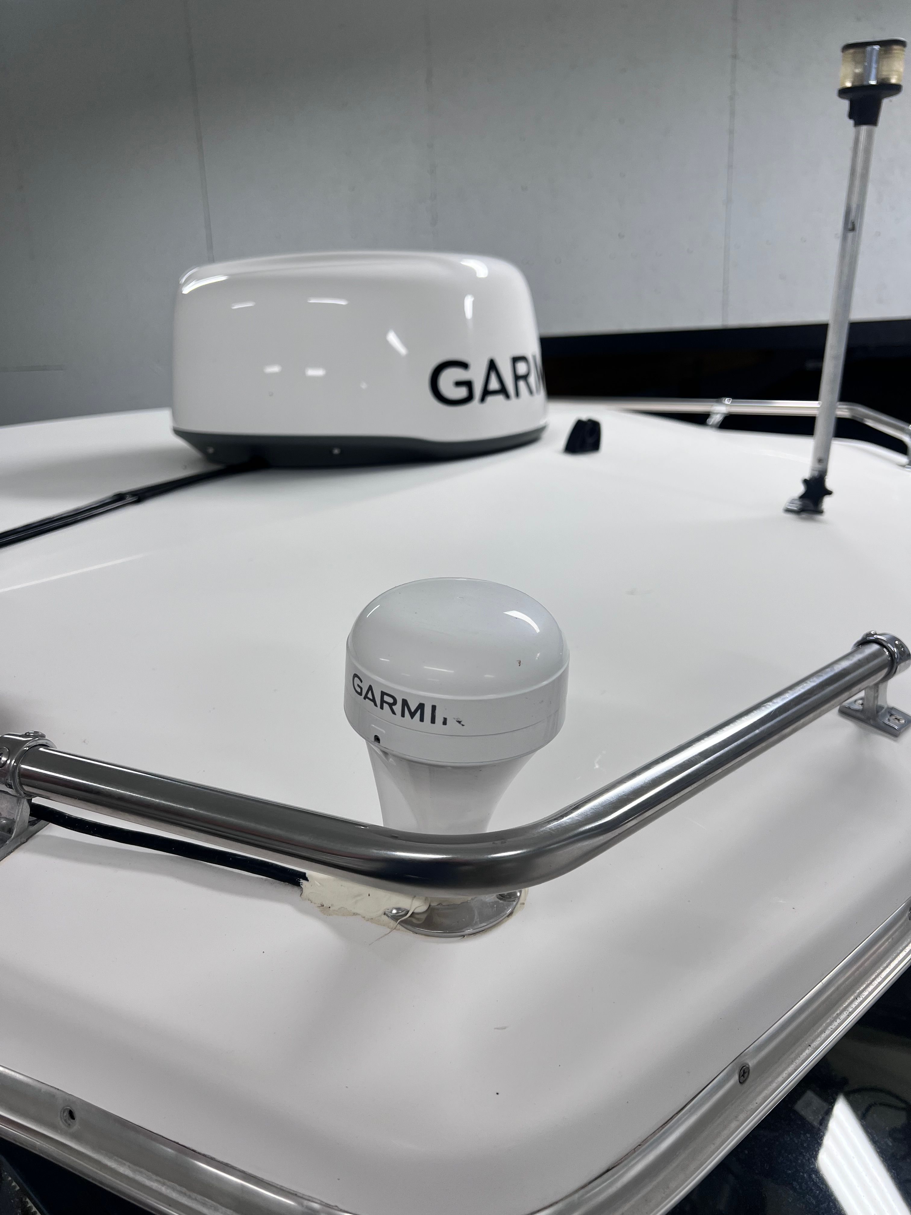 Garmin equipment on a 1997 Bayliner 2452 boat.
