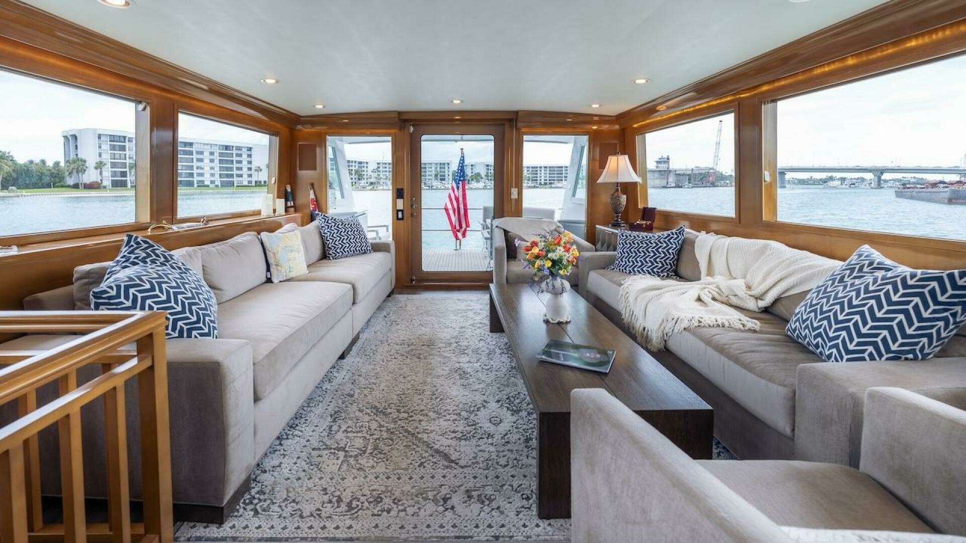 1998 Hatteras Sport Deck - Image 40
