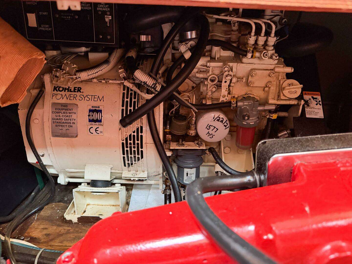 1986 Nauticat 40 Cutter Ketch Pilothouse - Image 96