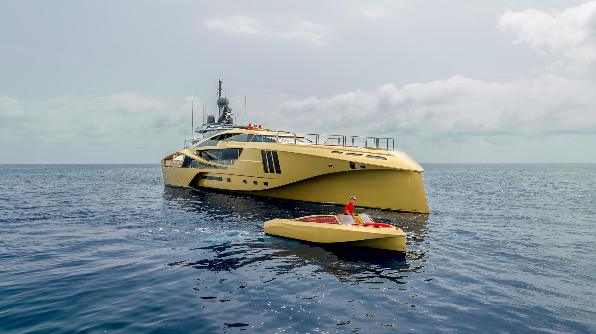 Palmer Johnson Custom 2014 luxury yacht on open sea.