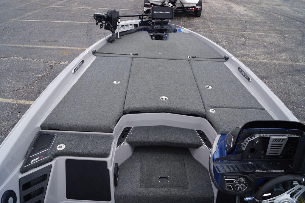 2020 Skeeter FXR21 Limited boat interior with spacious deck and advanced controls.
