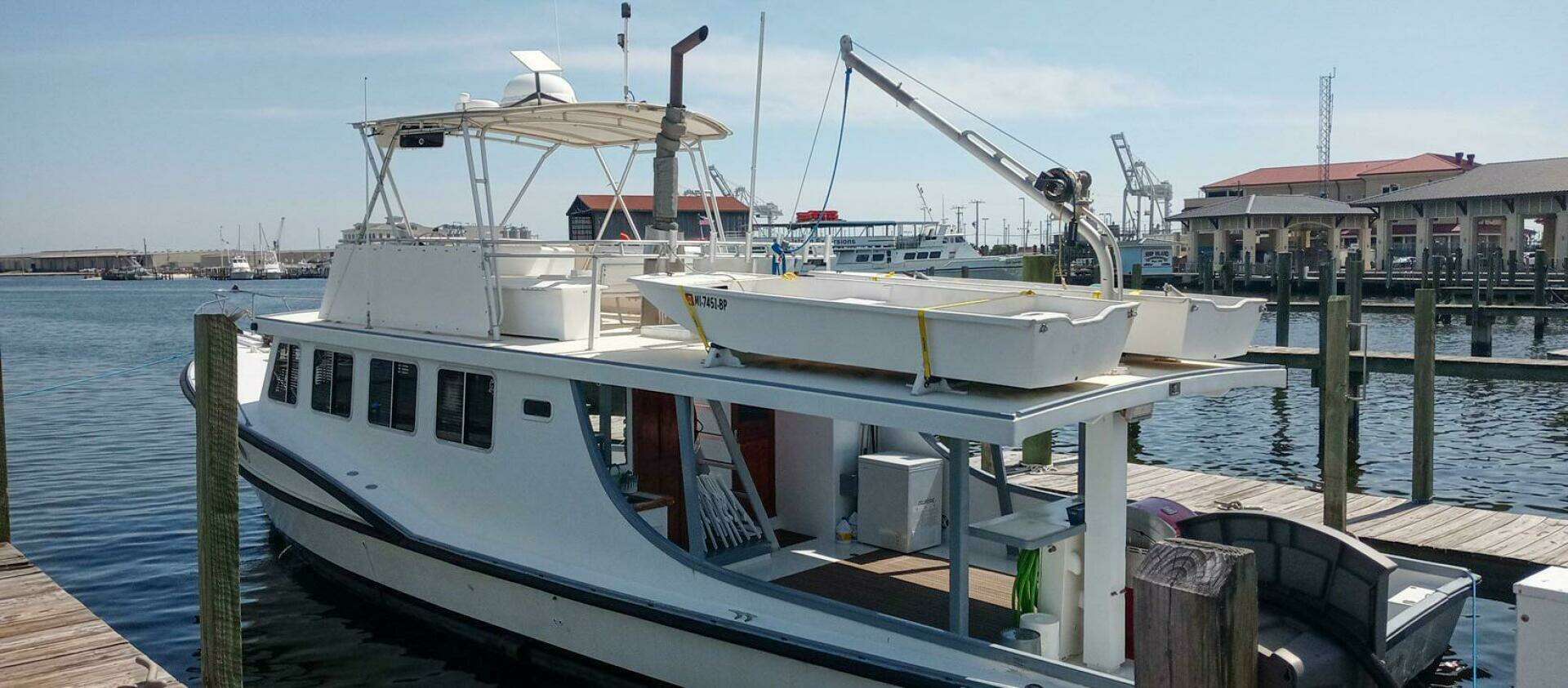 1982 Custom Hubert Lowe Long Range Trawler - Image 2