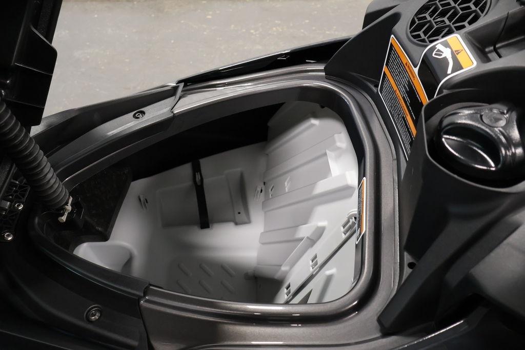 2026 Sea-Doo GTI SE 130 storage compartment, showcasing spacious interior design.