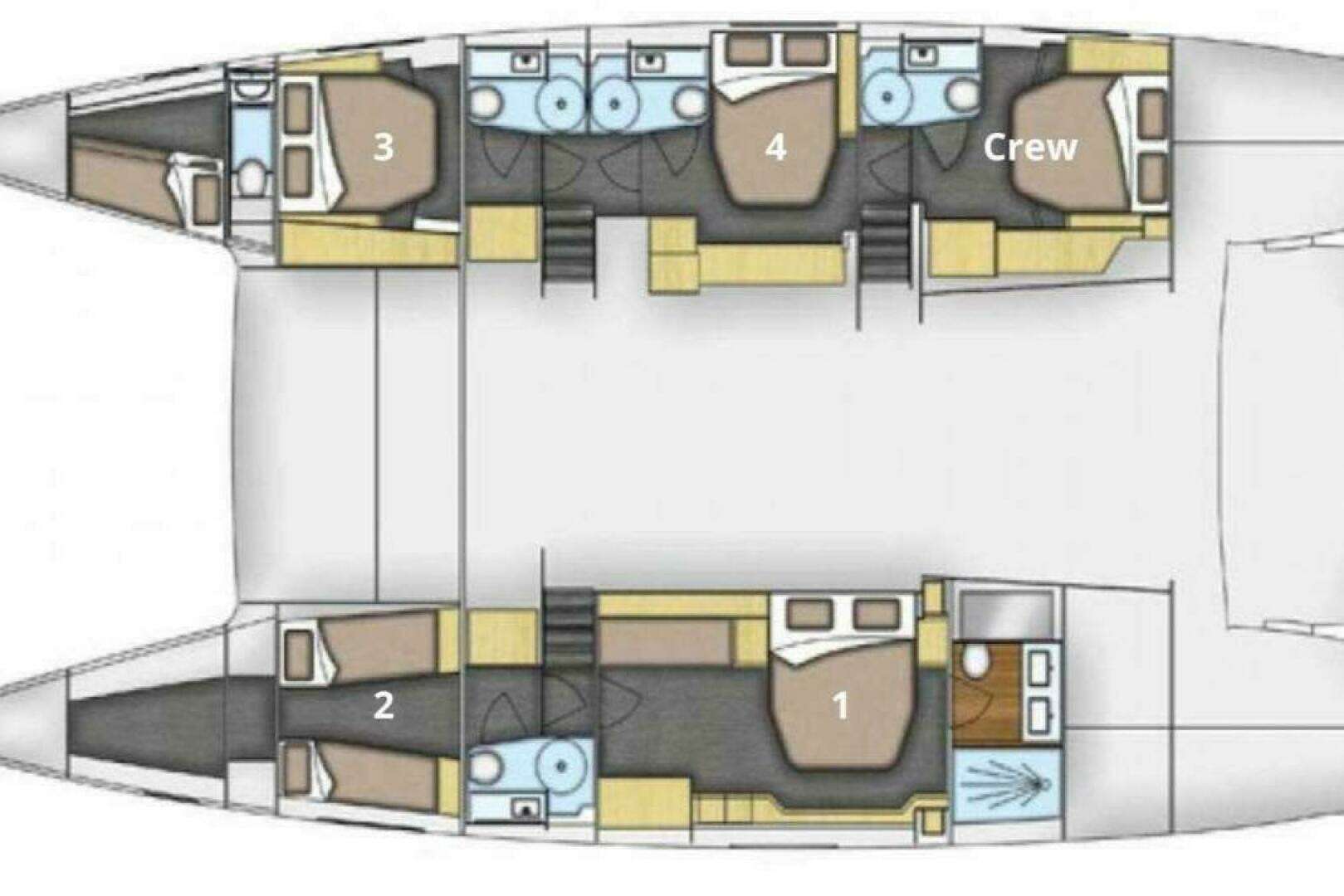 2017 Fountaine Pajot Victoria 67 - Image 89