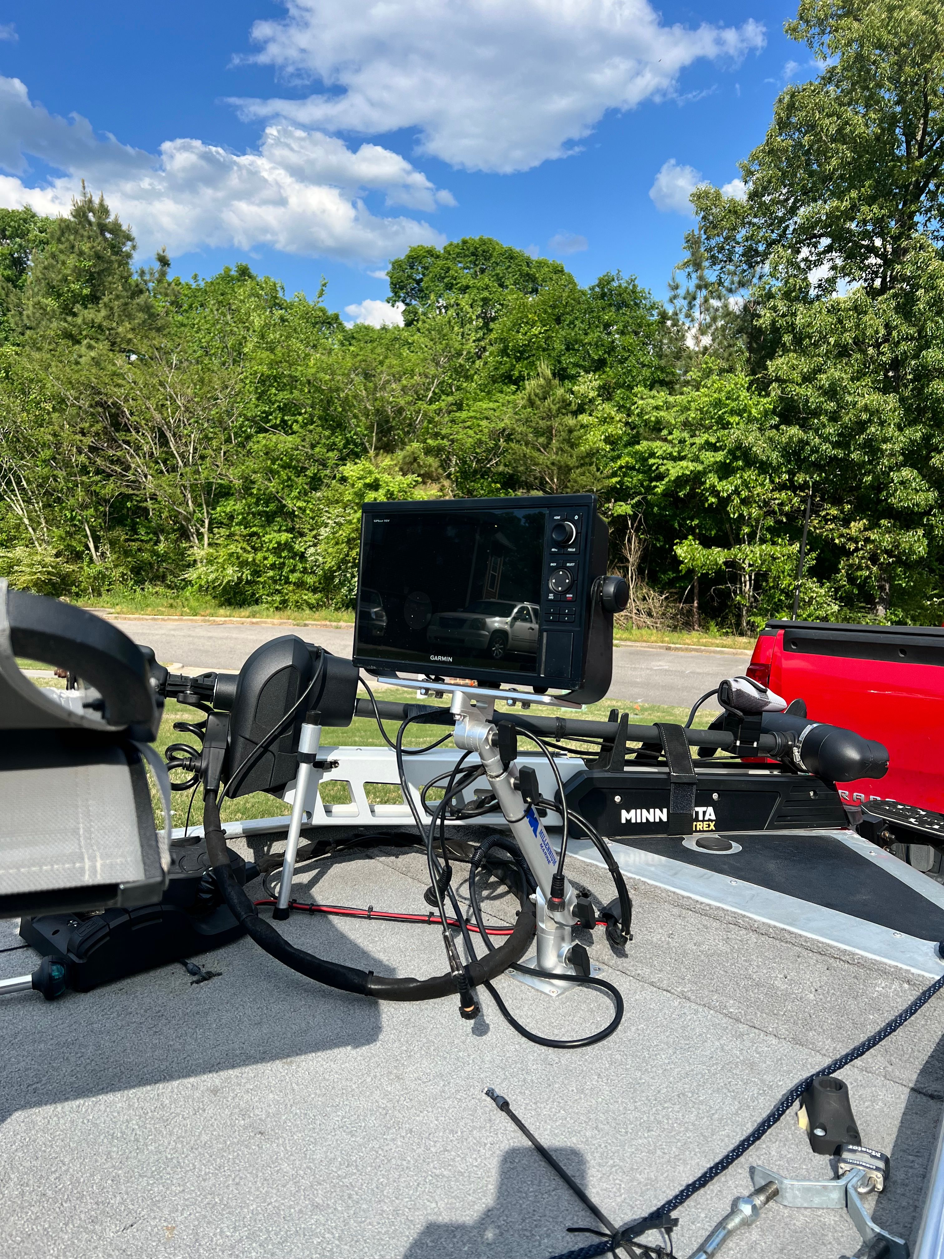 2007 Bass Tracker Pro 170 with fish finder and Minn Kota trolling motor.