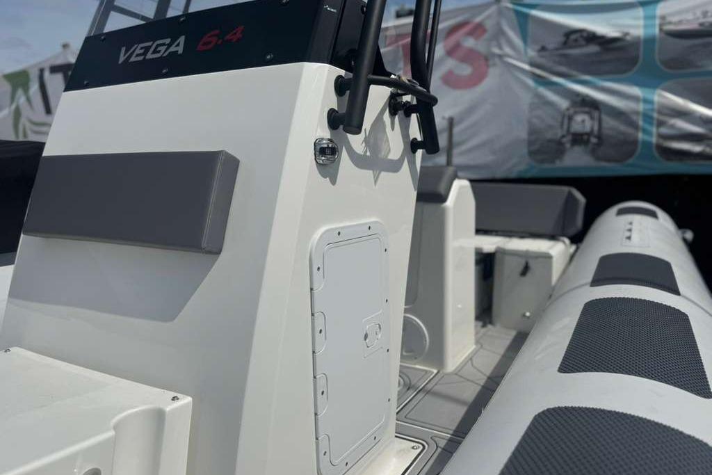 2026 Northstar Vega 6.4 boat interior, featuring sleek design and modern seating.