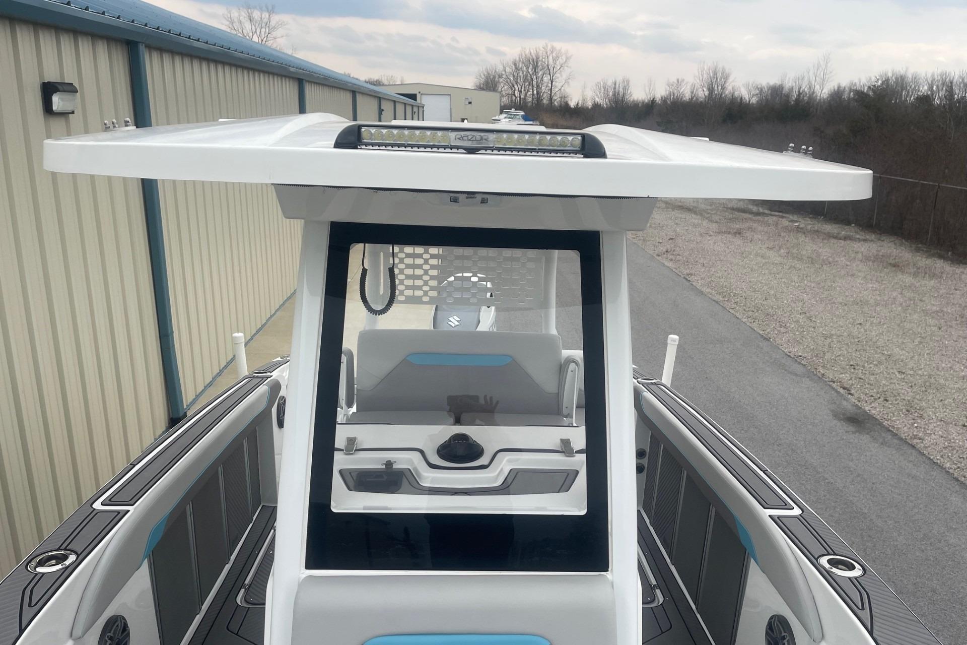 2025 Hurricane Center Console 24 OB boat with sleek design and modern features.