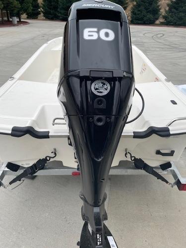 2025 Mako Pro Skiff 17 CC with Mercury 60 outboard motor.