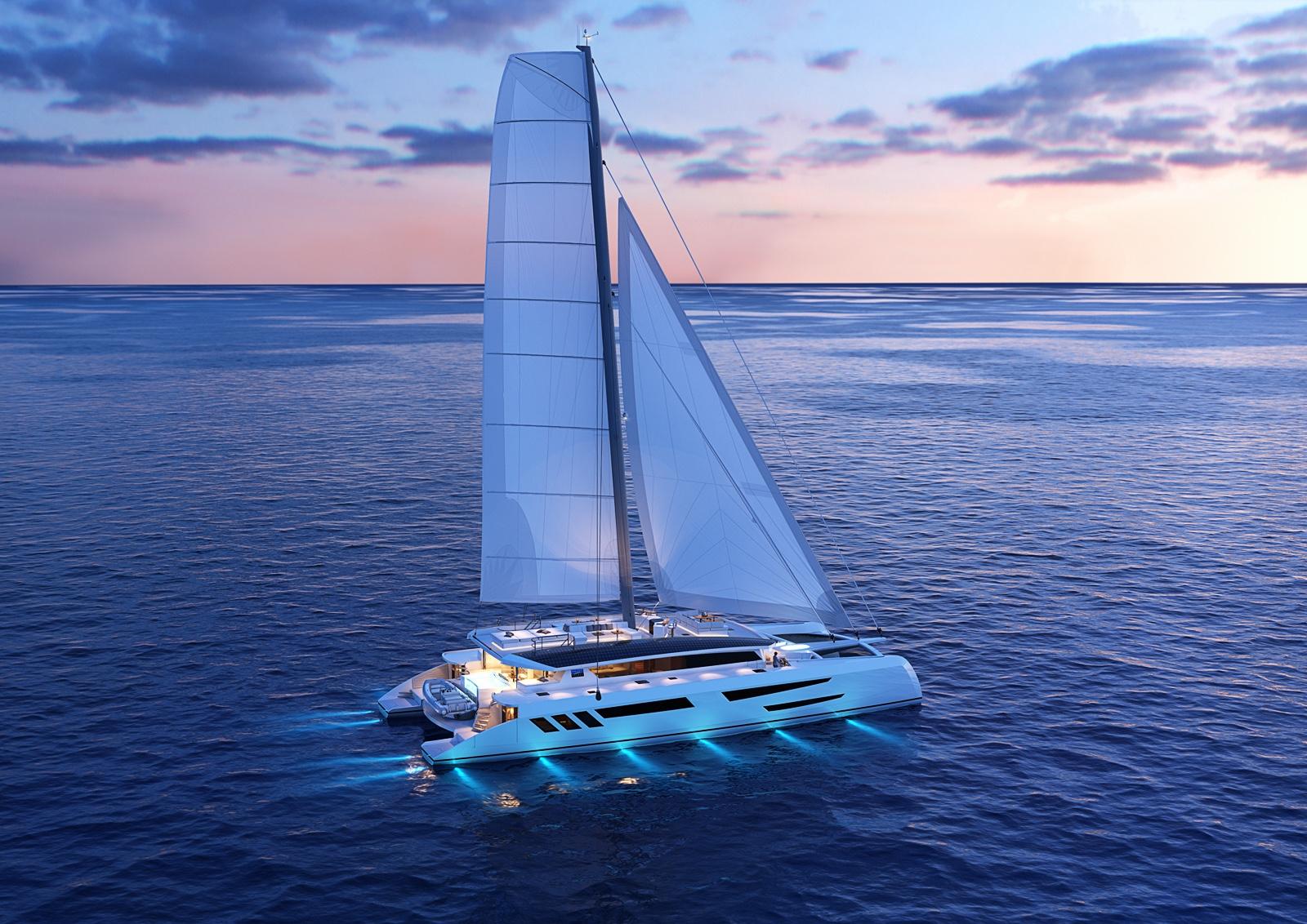 2027 Custom Eco yacht catamaran 115'