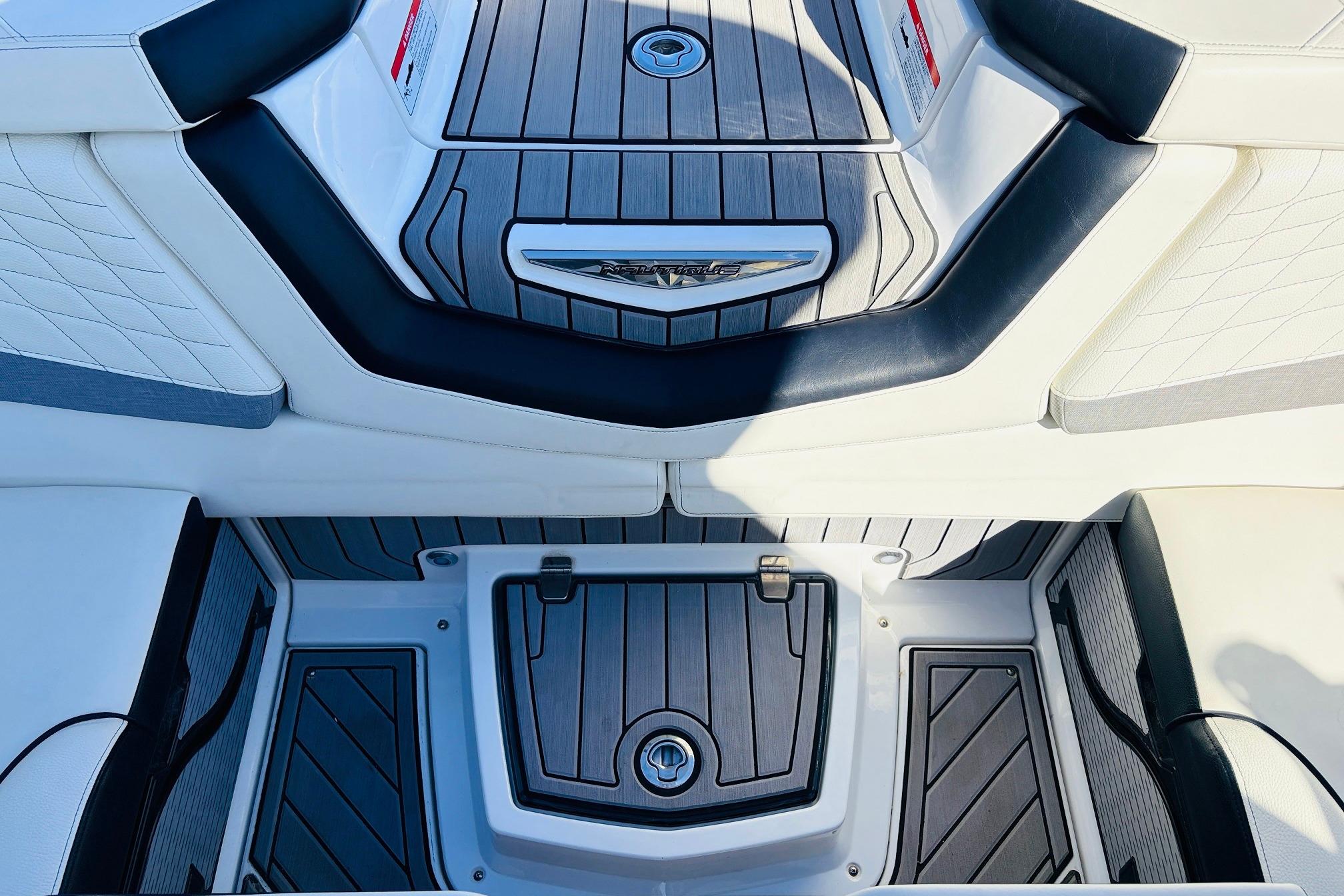 2023 Nautique Super Air Nautique G25 interior with sleek, modern design and premium materials.