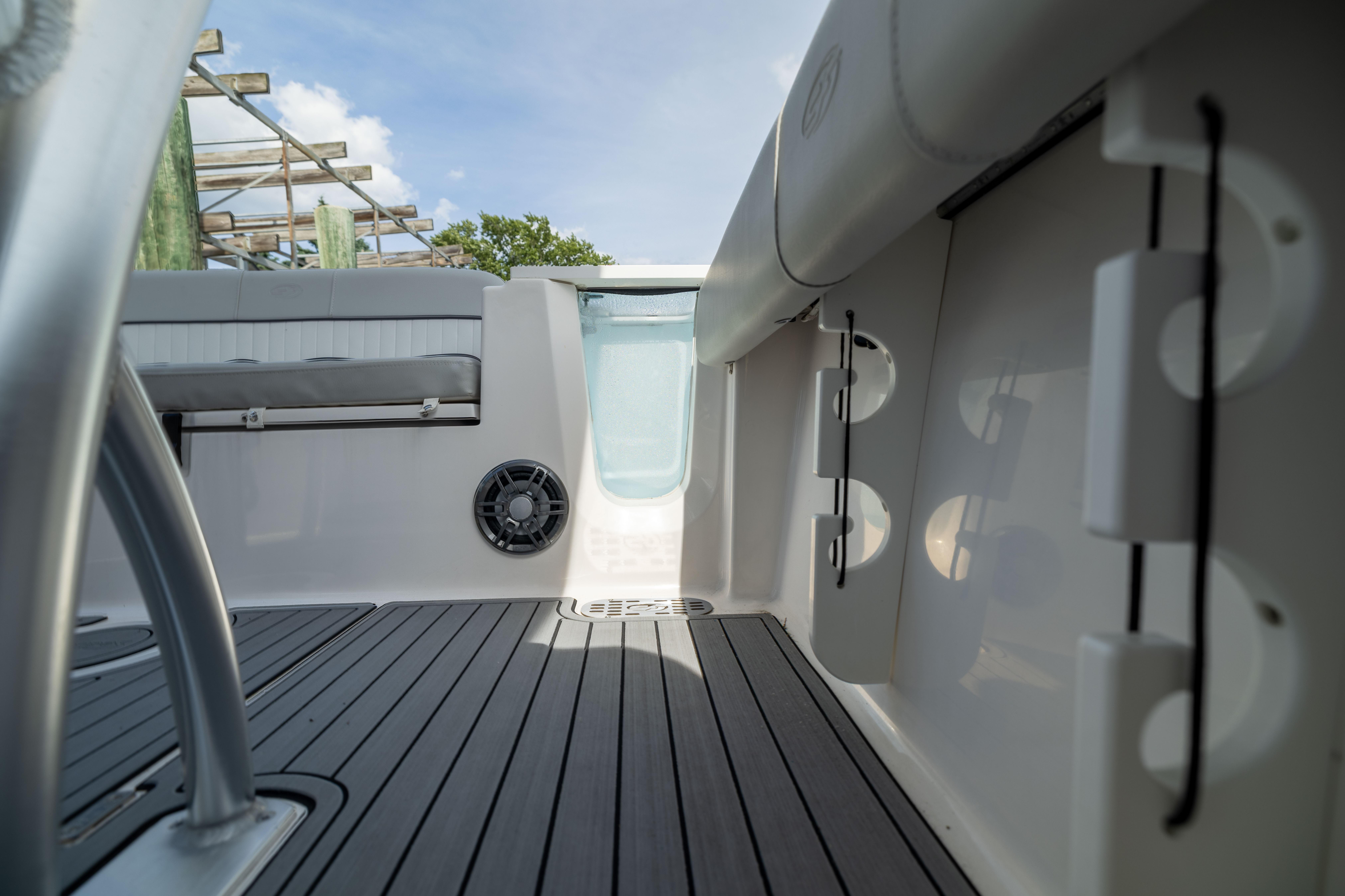 2023 Sea Fox 228 Commander interior with sleek design and modern features.